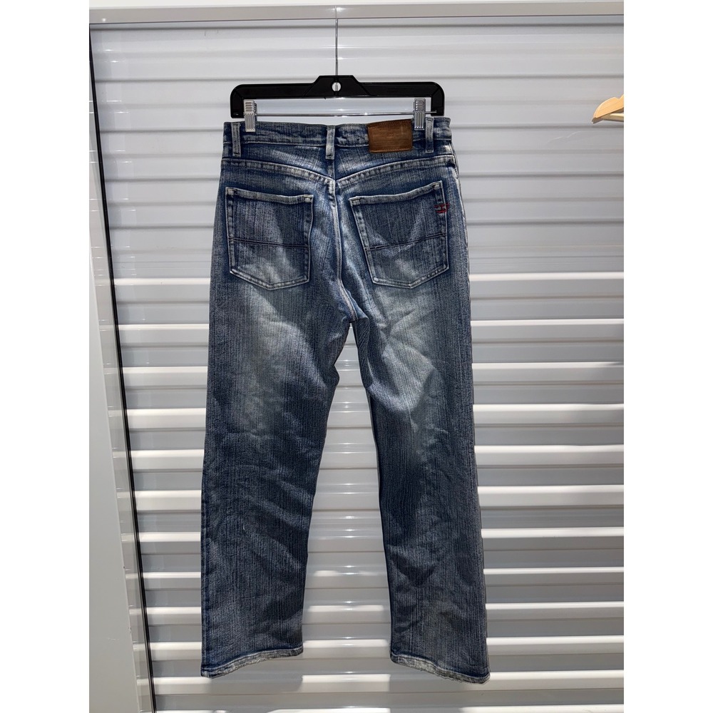 Diesel Industry Denim Division Mens Straight Leg Jeans Medium Wash Blue Size 28